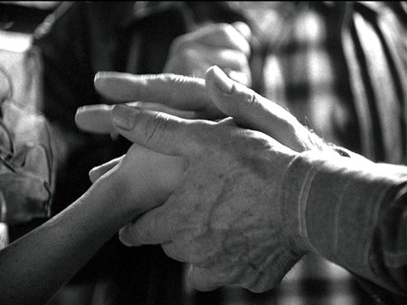 Maurice's version: Holling grabs Shelly's hands